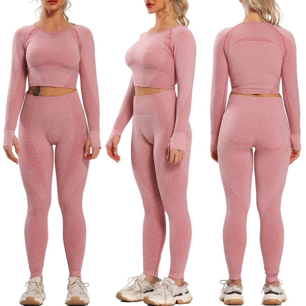Seamless Yoga Set + 5-7 Day UPS Delivery