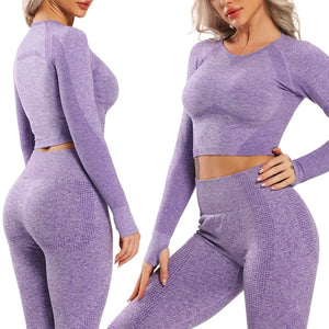Seamless Yoga Set + 5-7 Day UPS Delivery