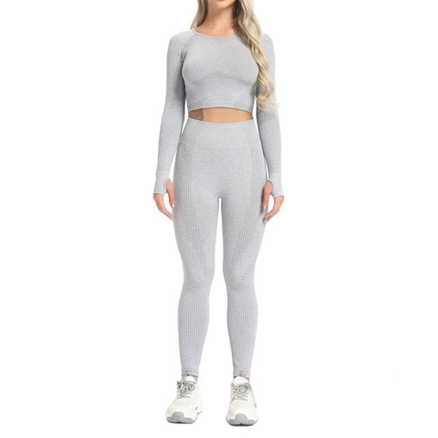 Seamless Yoga Set + 5-7 Day UPS Delivery
