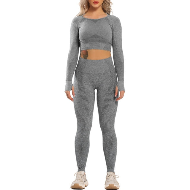 Seamless Yoga Set + 5-7 Day UPS Delivery