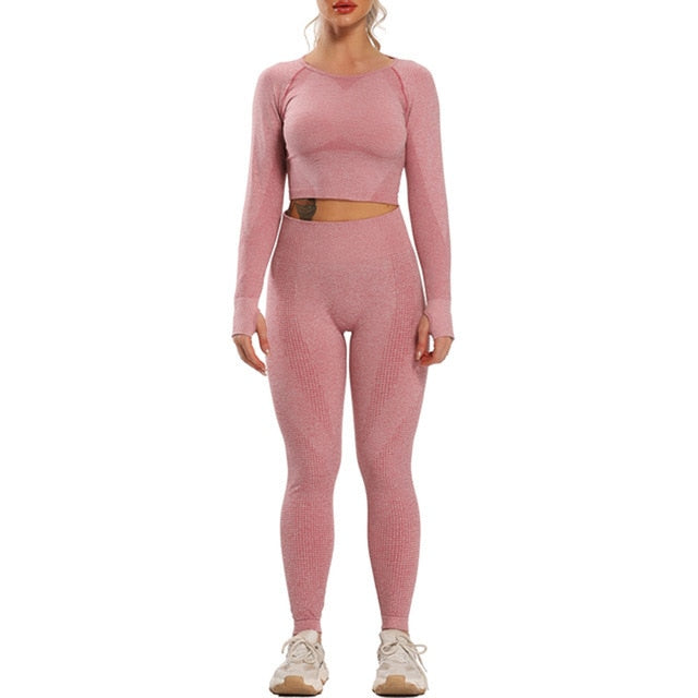 Seamless Yoga Set + 5-7 Day UPS Delivery