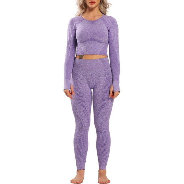 Seamless Yoga Set + 5-7 Day UPS Delivery