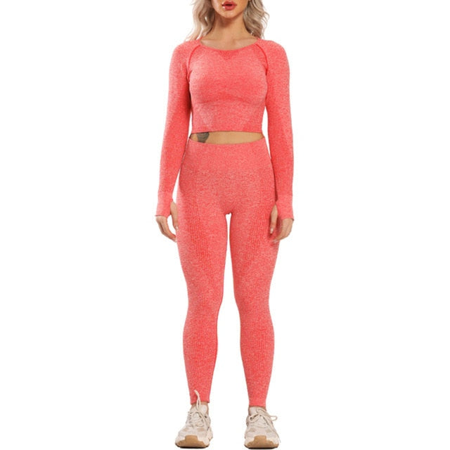 Seamless Yoga Set + 5-7 Day UPS Delivery