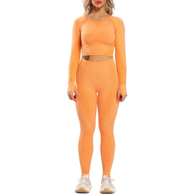 Seamless Yoga Set + 5-7 Day UPS Delivery