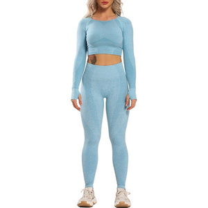 Seamless Yoga Set + 5-7 Day UPS Delivery