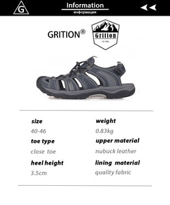 Men Summer Sandals | with Protective Topcap