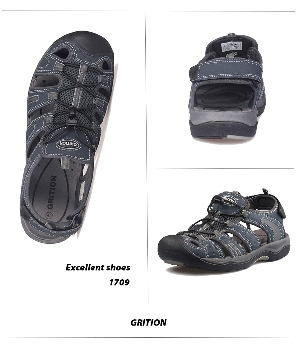 Men Summer Sandals | with Protective Topcap