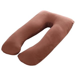 brown pregnancy pillow case