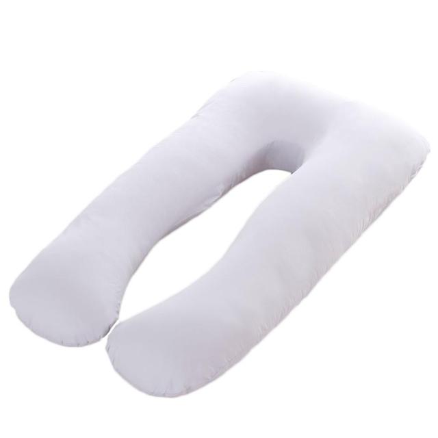 pregnancy pillow case white