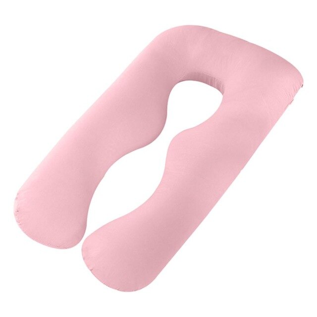 pregnancy pillow cover pink