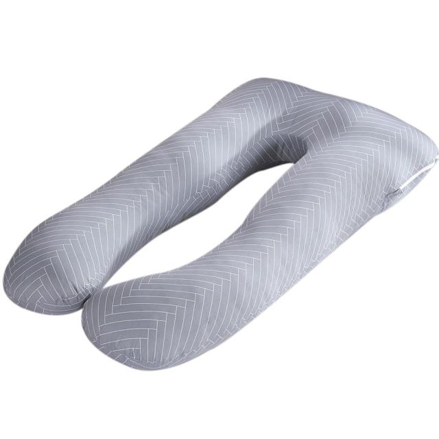 pregnancy pillow case gray