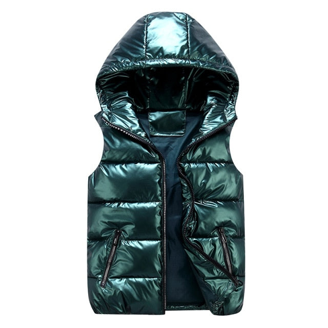 Hooded Vest Womens Mens Kids | Matching Family Outfits