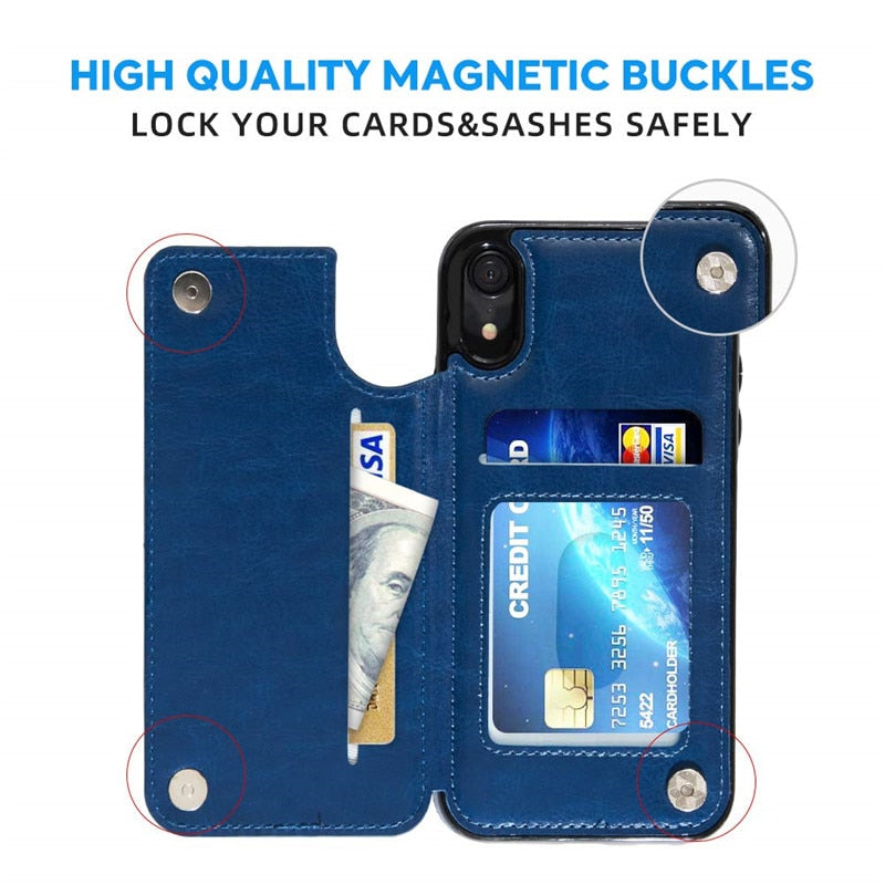 iphone 6 cardholder cases blue