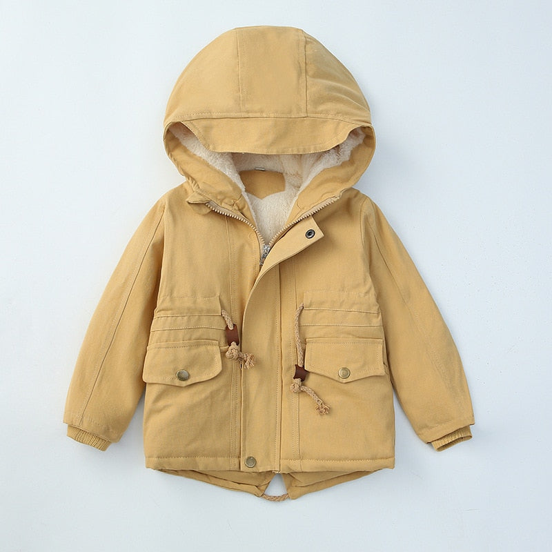 Sherpa Lined Hooded Jacket