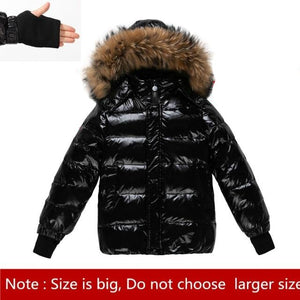 black winter jacket with thumb holes