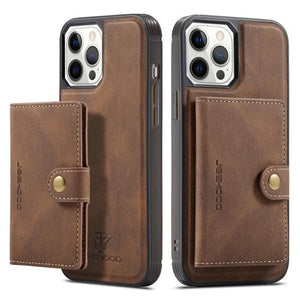 mobile phone cases with card holder brown
