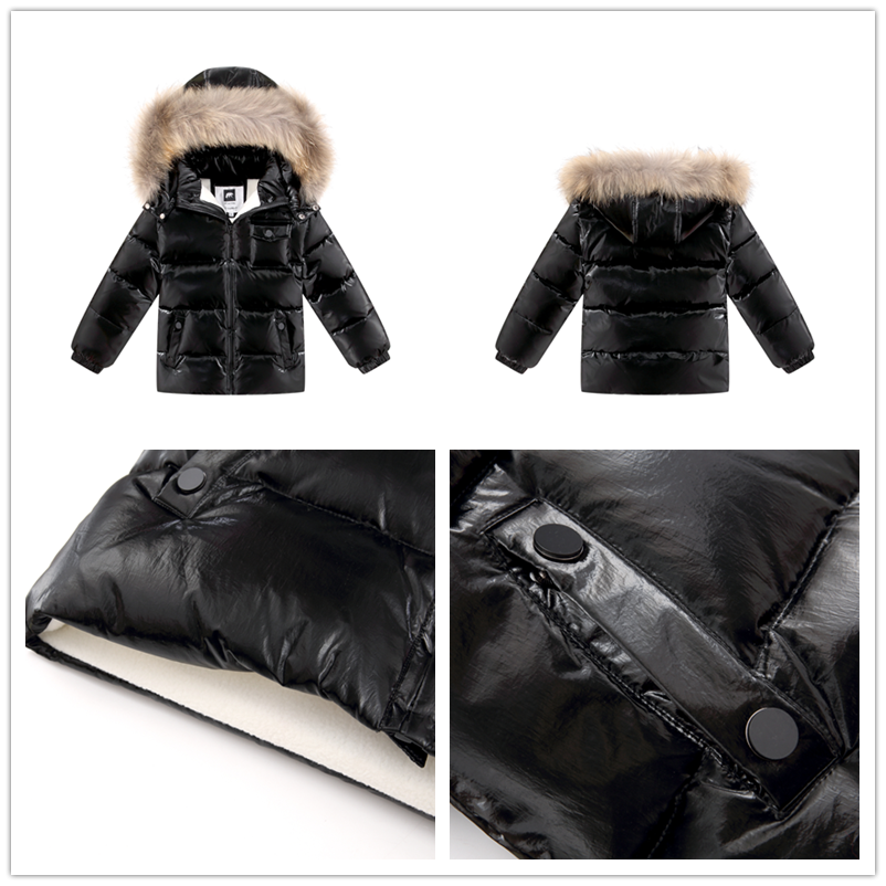 black snowsuit for infants