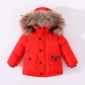 Winter Jacket For Kid Boy Girl Camouflage
