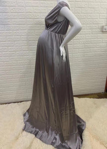 Silk Maternity Gown