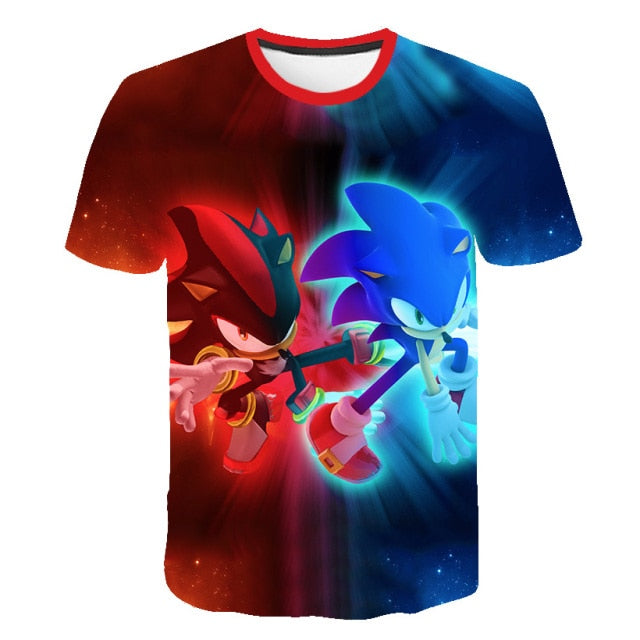Sonic Casual Kid's T-Shirt | Custom T-Shirt | Smart Parents Store