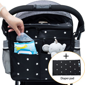 Diaper Bag | Maternity Backpack | Stroller Organiser