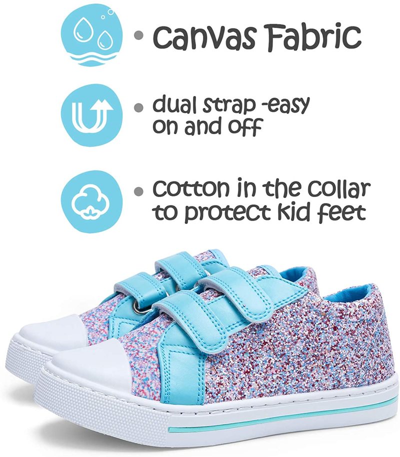 Girls Canvas Shoes | Girls Blue Canvas Shoes | Smart Parents Store