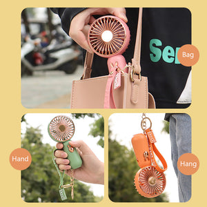 Handheld Fan with Keychain